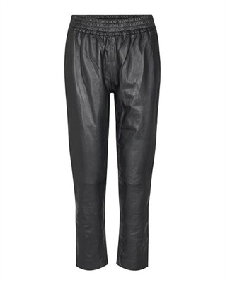 Shiloh Crop Leather Bukser 